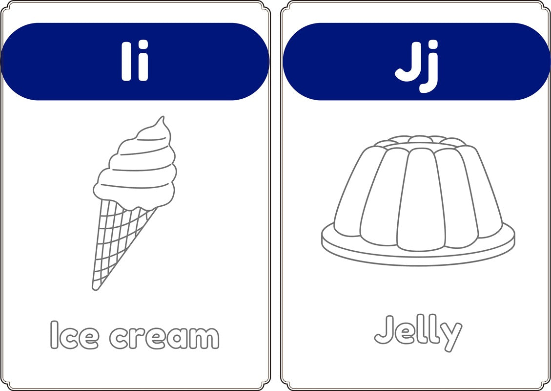 Alphabet coloring Book, A-Z Coloring Book