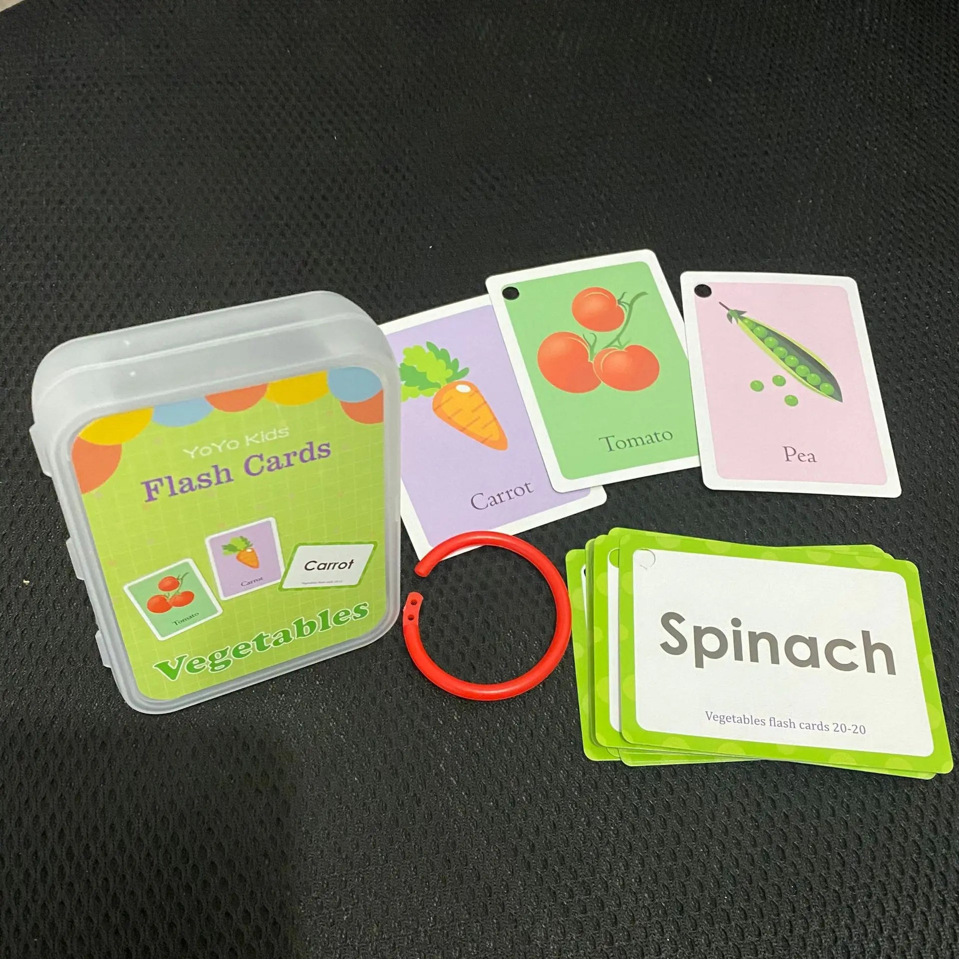 Kids Montessori Baby Learn English Word Card Flashcards Cognitive Educational Toys Picture Memorise Games Gifts for Children 29