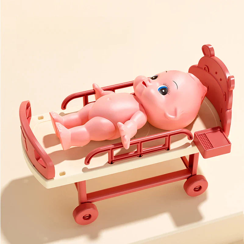 Children Doctor Medical Kit Play Set Storage Box Children Hospital Nurse Game Toys Kids Girls Boys Gift Cute Educational Toys