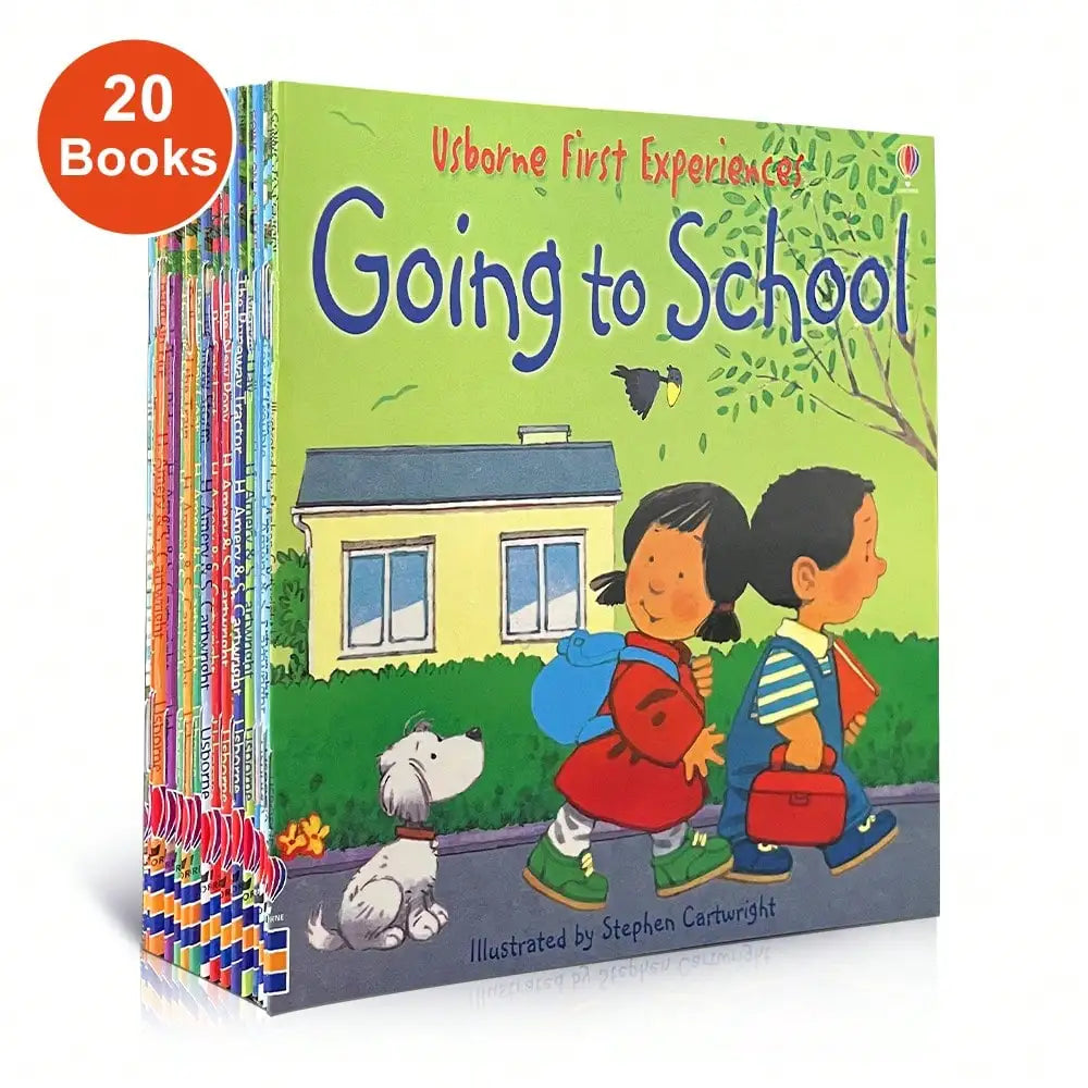 Usborne Farmyard Tales First Experience Preschool Education English Picture Story Books for Kids Bedtime Reading Montessori