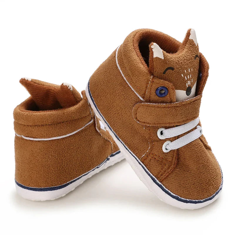 Spring and Autumn Women's Baby Casual Sports Shoes Soft Sole Anti slip Indoor and Outdoor Walking Shoes First Step Walking Shoes